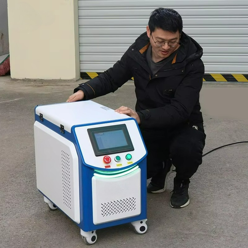 SWT 200W 300W Portable Pulsed  - Industrial Laser Cleaning Equipment 评论和价格
