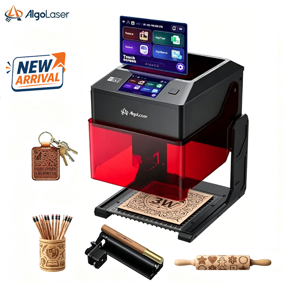 AlgoLaser Mini Portable 5W Las - Industrial Laser Etching Machine 评论和价格