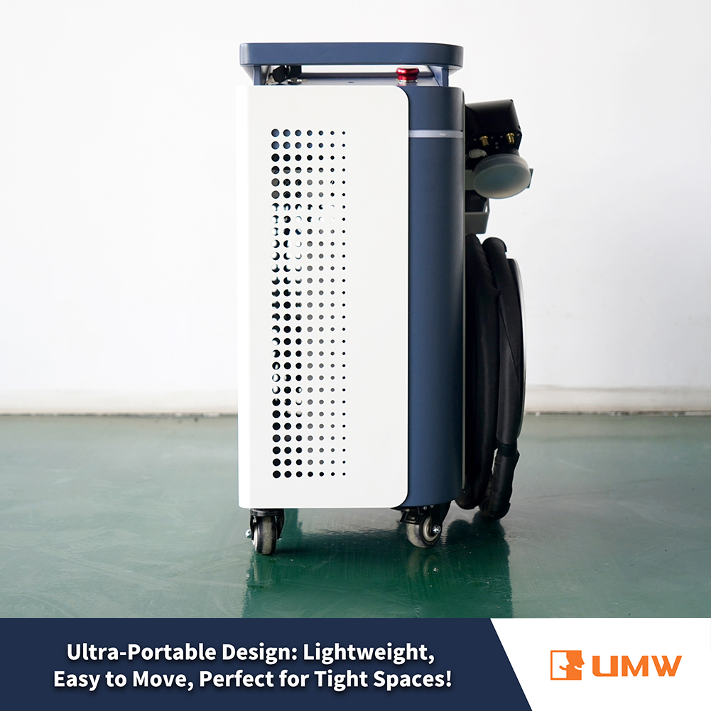 UMW Air-Cooled Pulsed Laser Cl - Industrial Laser Cleaning Equipment 评论和价格