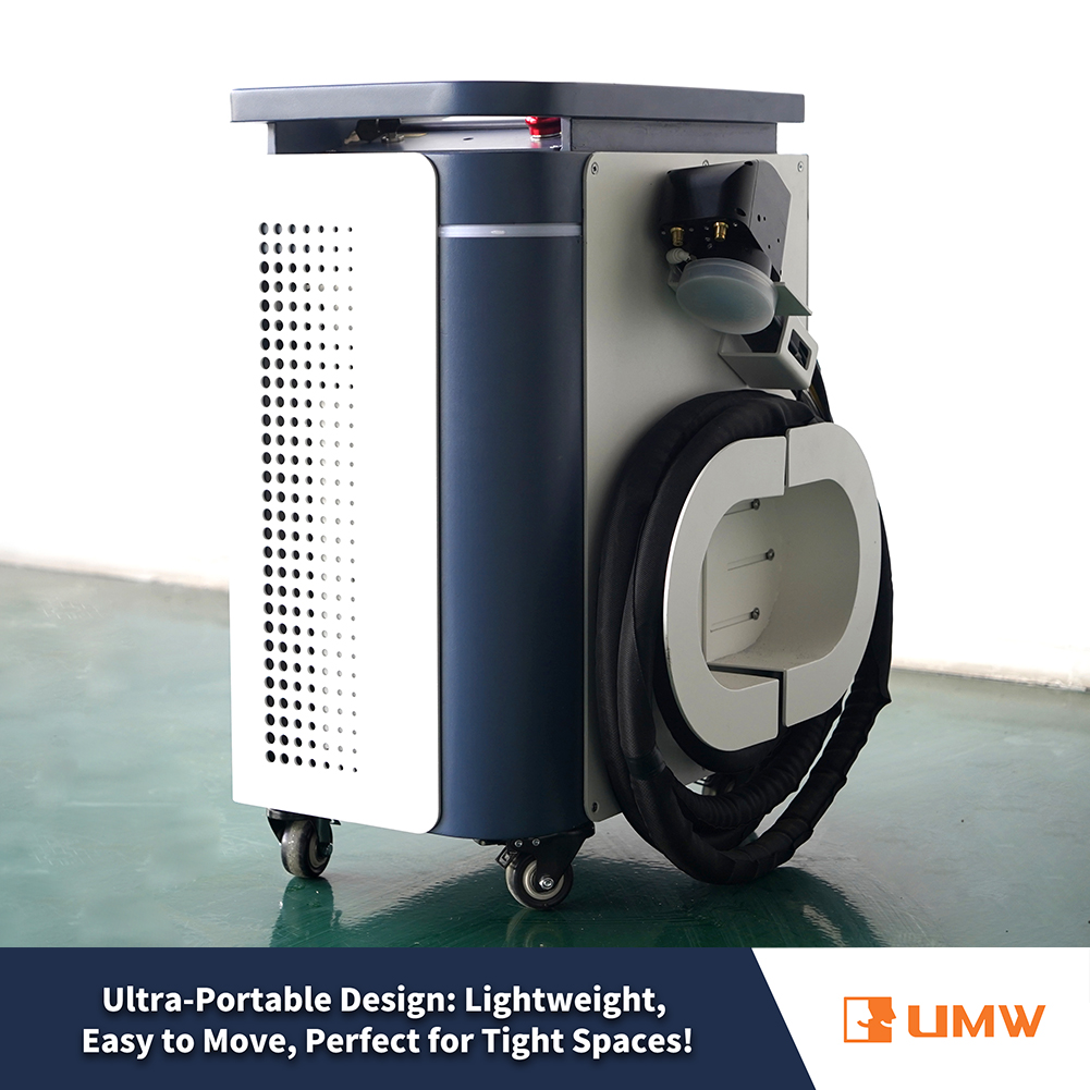 UMW Air-Cooled Pulsed Laser Cl - Industrial Laser Cleaning Equipment 评论和价格