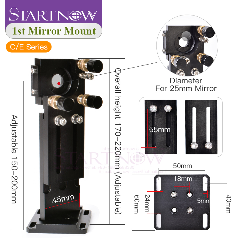 Startnow CO2 Laser Head Set Le - Co2 Laser Mirror 评论和价格