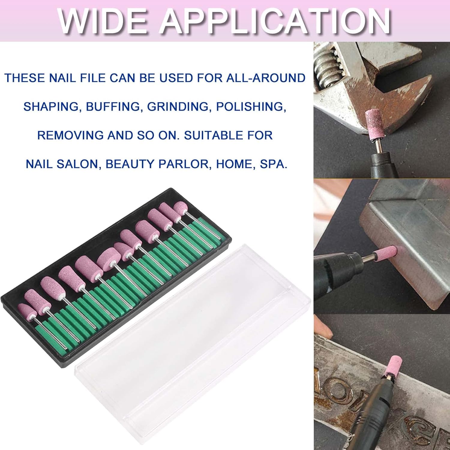 YIKOOLIN 12/30Pcs Nail Drill B - Acrylic Cutting Machine 评论和价格