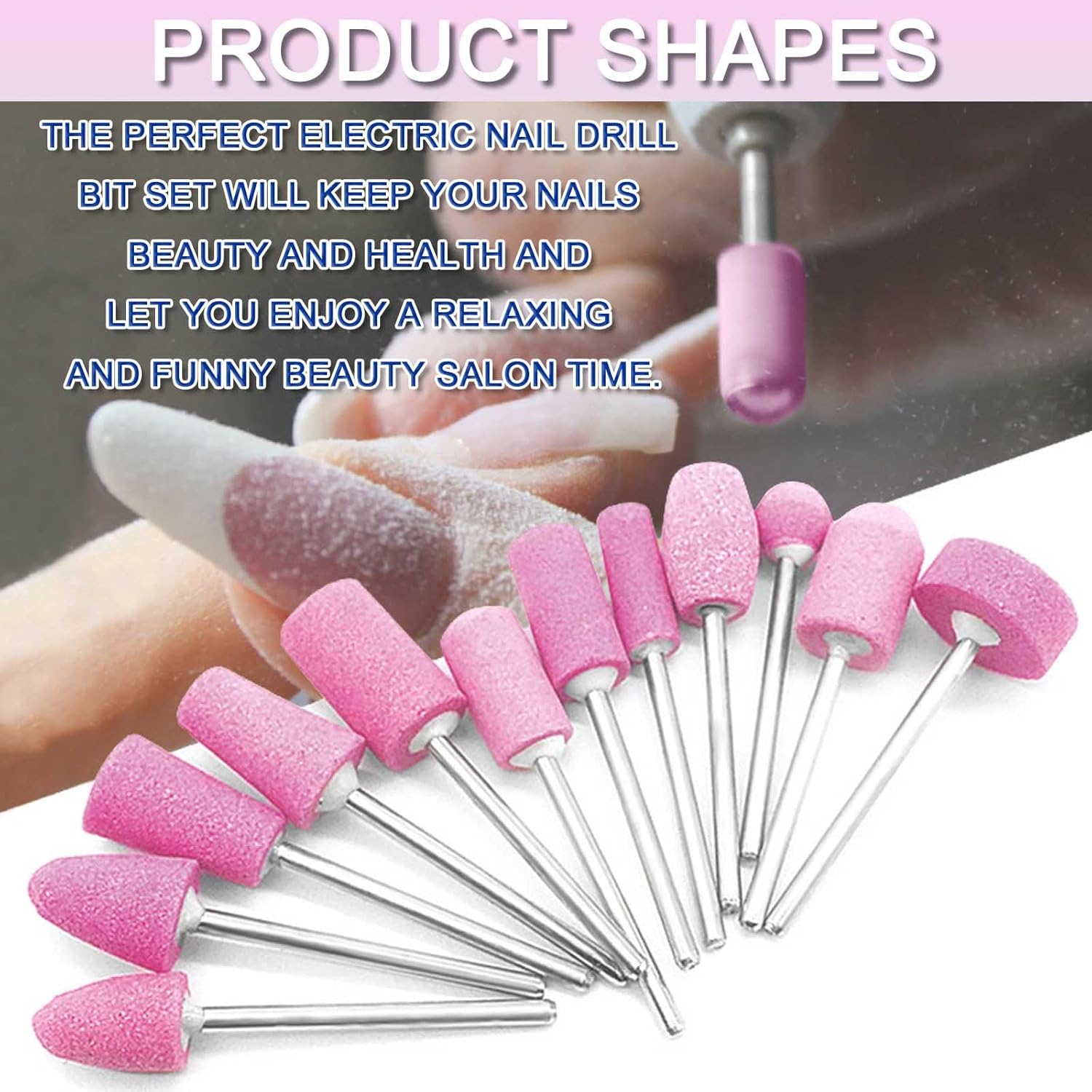 YIKOOLIN 12/30Pcs Nail Drill B - Acrylic Cutting Machine 评论和价格