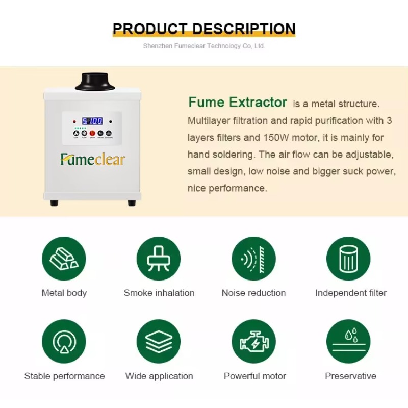 Fumeclear FC-150 Laser Welding - Fume Extractor Laser 评论和价格