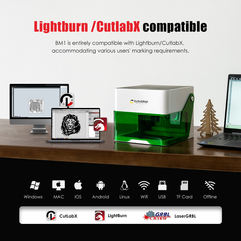 Cloudray 5000mw CNC Mini Laser - Industrial Laser Equipment 评论和价格