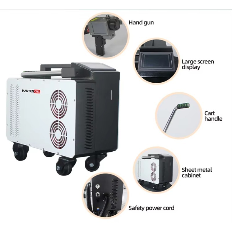 Portable Pulse Fiber 300W Lase - Industrial Laser Cleaning Equipment 评论和价格