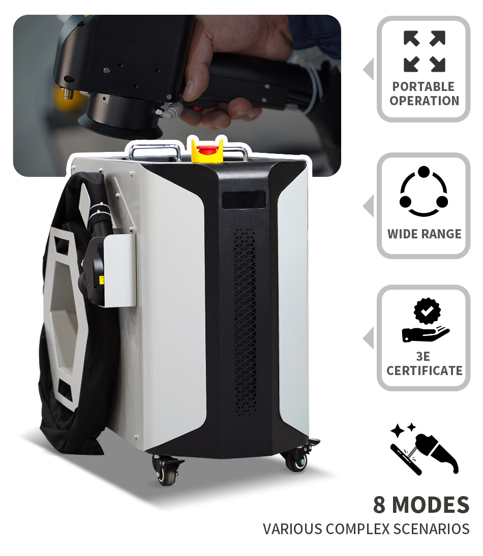 Laser Cleaning Machine for Rus - Industrial Laser Cleaning Equipment 评论和价格