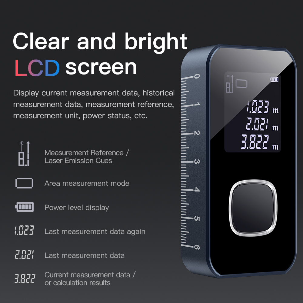 Laser Distance Meter 60M Smart - Industrial Laser Sensor 评论和价格