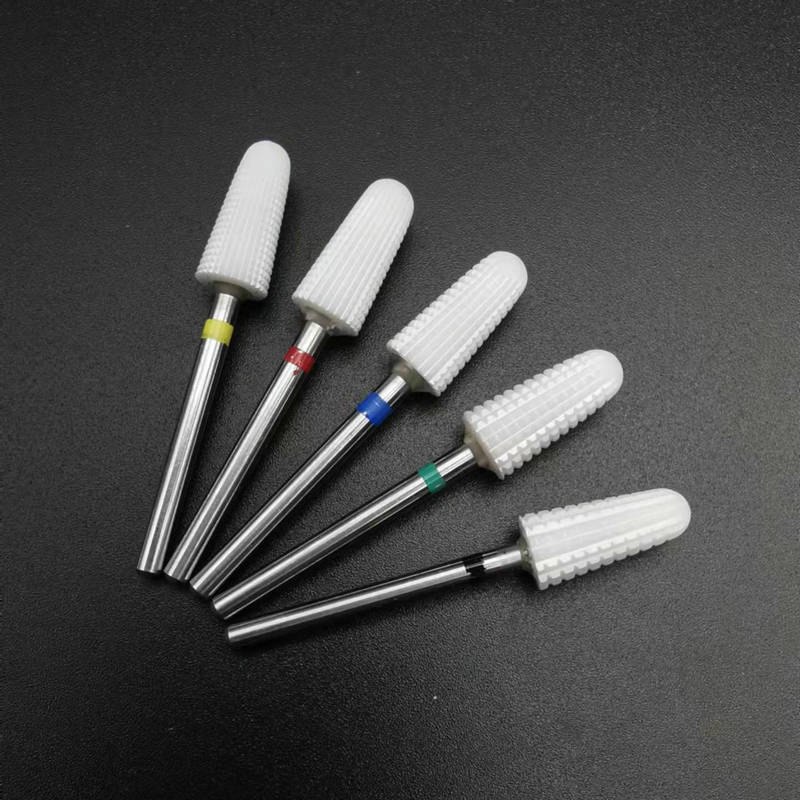 Ceramic 5 In 1 Nail Drill Bit  - Acrylic Cutting Machine 评论和价格