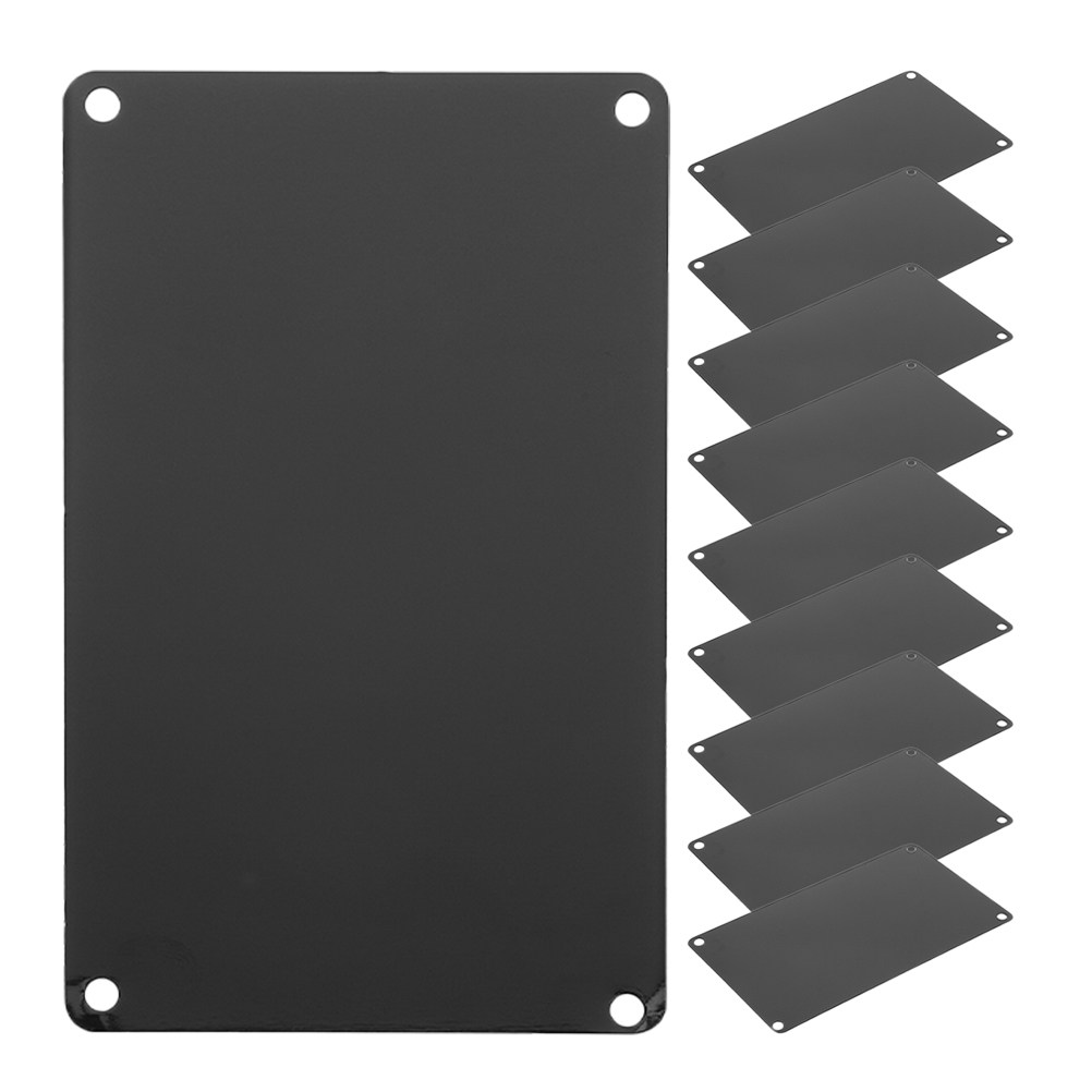 10Pcs Blank Aluminum Nameplate - Industrial Lasers 评论和价格